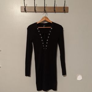 Bundle Sale Forever 21 Front Lace Up Bodycon Dress